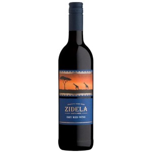 Вино Zidela dry red wine 0,75