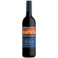 Вино Zidela semi sweet red wine 0,75