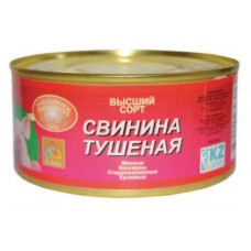 Свинина тушеная высший сорт 325 гр