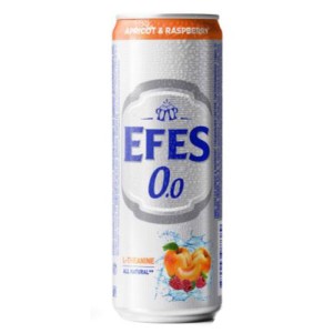 Безалкогольное пиво Efes Apricot Raspberry 0,33