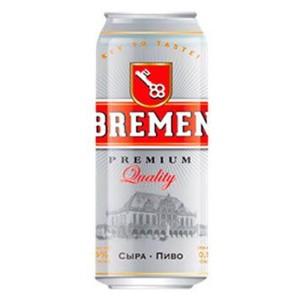 Пиво Bremen светлое 0,45