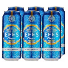 Пиво Efes Pilsener мультипак 6x0,5