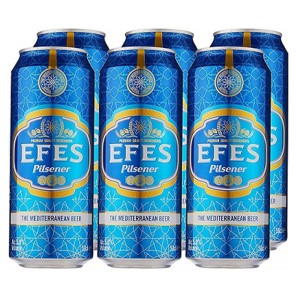 Пиво Efes Pilsener мультипак 6x0,5