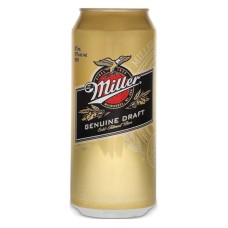 Пиво Miller Genuine Draﬅ 0,45