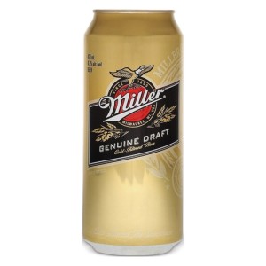 Пиво Miller Genuine Draﬅ 0,45