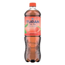 TURAN ice tea Черный чай со вкусом клубники 0,5