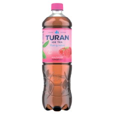 TURAN ice tea Черный чай со вкусом малины 0,5